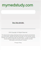 Mobile Screenshot of mymedstudy.com